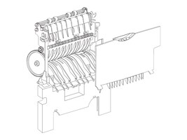 Lexmark 99A1534 Main Image from Left-angle