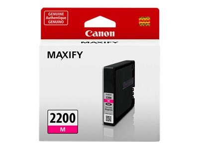 Canon Magenta PGI-2200 Pigment Ink Tank, 9305B001, 17922749, Ink Cartridges & Ink Refill Kits - OEM