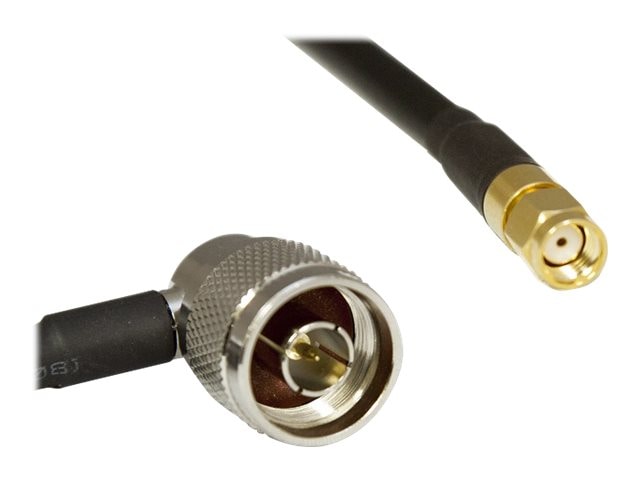 Gs Rbp Plug AccelTex 240 Series Right Angle N-Style Plug to RPSMA Plug 5' (ATS-240 ...