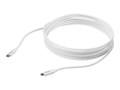 StarTech.com USB-C to USB-C M M Cable with 5A PD, USB 2.0 USB-IF Certified, 4m, USB2C5C4MW, 35930769, Cables