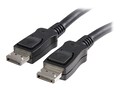 StarTech.com DisplayPort Cable with Latches, 35ft, DISPLPORT35L, 10352413, Cables