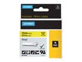 DYMO .75 x 18'  Yellow Vinyl Labels for the Rhino 5000 Label Printer, 18433, 7874181, Paper, Labels & Other Print Media