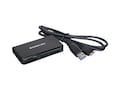 IOGEAR SuperSpeed USB 3.0 Multi-Card Reader Writer, GFR381, 13444760, PC Card/Flash Memory Readers