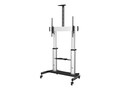 StarTech.com Height Adjustable Heavy Duty Universal Mobile TV Cart Stand for 60-100in Displays, STNDMTV100, 41274941, Stands & Mounts - Desktop Monitors