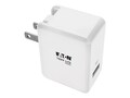 Tripp Lite USB Wall Charger Travel Charger w  Quick Charge , U280-W01-QC3-1, 38049660, Battery Chargers