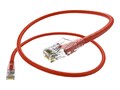 UNC ClearFit Cat6 Patch Cable, Snagless, Red, 10ft, 10107, 12056415, Cables
