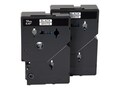 Brother .5 TC-20 Black-On-White Label Tapes (2-pack), TC20, 49606, Paper, Labels & Other Print Media