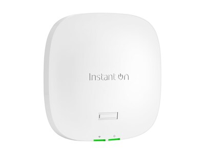 HPE Networking Instant On Dual Radio 2x2 Wi‑Fi 6 (US) AP21 Access Point, S1T08A, 41763014, Wireless Access Points & Bridges