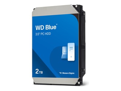 Western Digital 2TB WD Blue SATA 6Gb s 3.5 Internal Hard Drive - 256MB Cache, WD20EZAZ, 37754201, Hard Drives - Internal