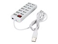 QVS USB Hub Wall Mountable (13) USB 2.0 Ports, UH2-13, 30927544, USB & Firewire Hubs