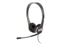 Cyber Acoustics AC-204 Stereo Headset with Boom Mic, AC-204, 12917529, Headsets (w/ microphone)