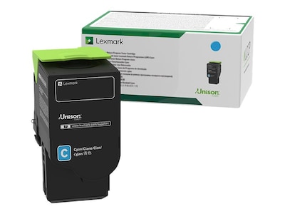 Lexmark 801C Cyan Return Program Toner Cartridge, 80C10C0, 14909434, Toner and Imaging Components - OEM Lexmark 801C Cyan Return Program Toner Cartridge, 80C10C0, 14909434, Toner and Imaging Components - OEM