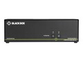 Black Box NIAP3 2-Port Dual-Monitor DP 4K30 USB Audio CAC Secure KVM Switch, SS2P-DH-DP-UCAC, 36008151, KVM Switches Black Box NIAP3 2-Port Dual-Monitor DP 4K30 USB Audio CAC Secure KVM Switch, SS2P-DH-DP-UCAC, 36008151, KVM Switches