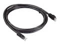Black Box CAT6A 500MHZ UTP PVC Snagless Patch Cable, Black, 7ft, CAT6APC-007-BK, 38350014, Cables Black Box CAT6A 500MHZ UTP PVC Snagless Patch Cable, Black, 7ft, CAT6APC-007-BK, 38350014, Cables