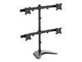 Tripp Lite Quad-Display Desktop Monitor Stand for 13 to 27 Flat-Screen Displays, DDR1327MQ, 41188429, Stands & Mounts - Desktop Monitors