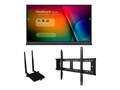 ViewSonic 75 ViewBoard IFP7552 4K Ultra HD LED-LCD Display with Wireless AC Adapter, Wall Mount, IFP7552-E1, 41292830, Monitors - Large Format - Touchscreen