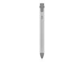 Logitech CRAYON DIGITAL PENCIL MID GREY FOR ALL IPADS 2018 AND LATER, 914-000051, 41695464, Pens & Styluses