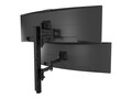 Atdec DUAL HD SWING ARMS ON TALL POS, AWMS-2-46H75-H-B              , 41876819, Rack Mount Accessories