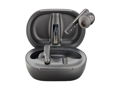 HP Poly Voyager Free 60 UC Charge Case - Black, 8L586AA, 41742499, Headsets (w/ microphone)