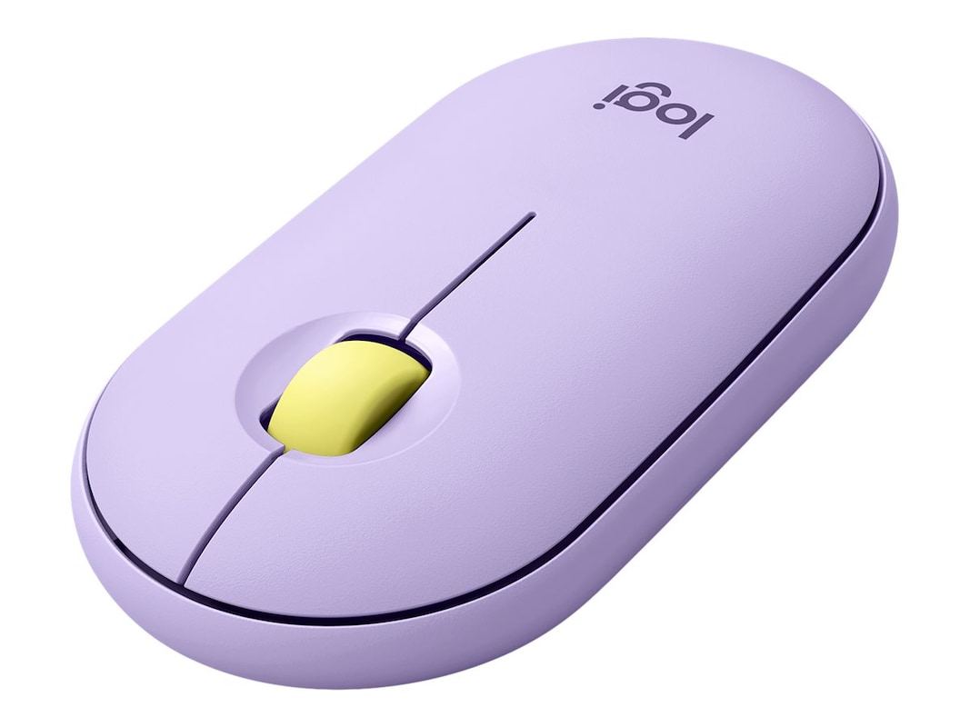Som regel kindben Tænk fremad Logitech Pebble Wireless Mouse with Bluetooth or 2.4 GHz (910-006659)