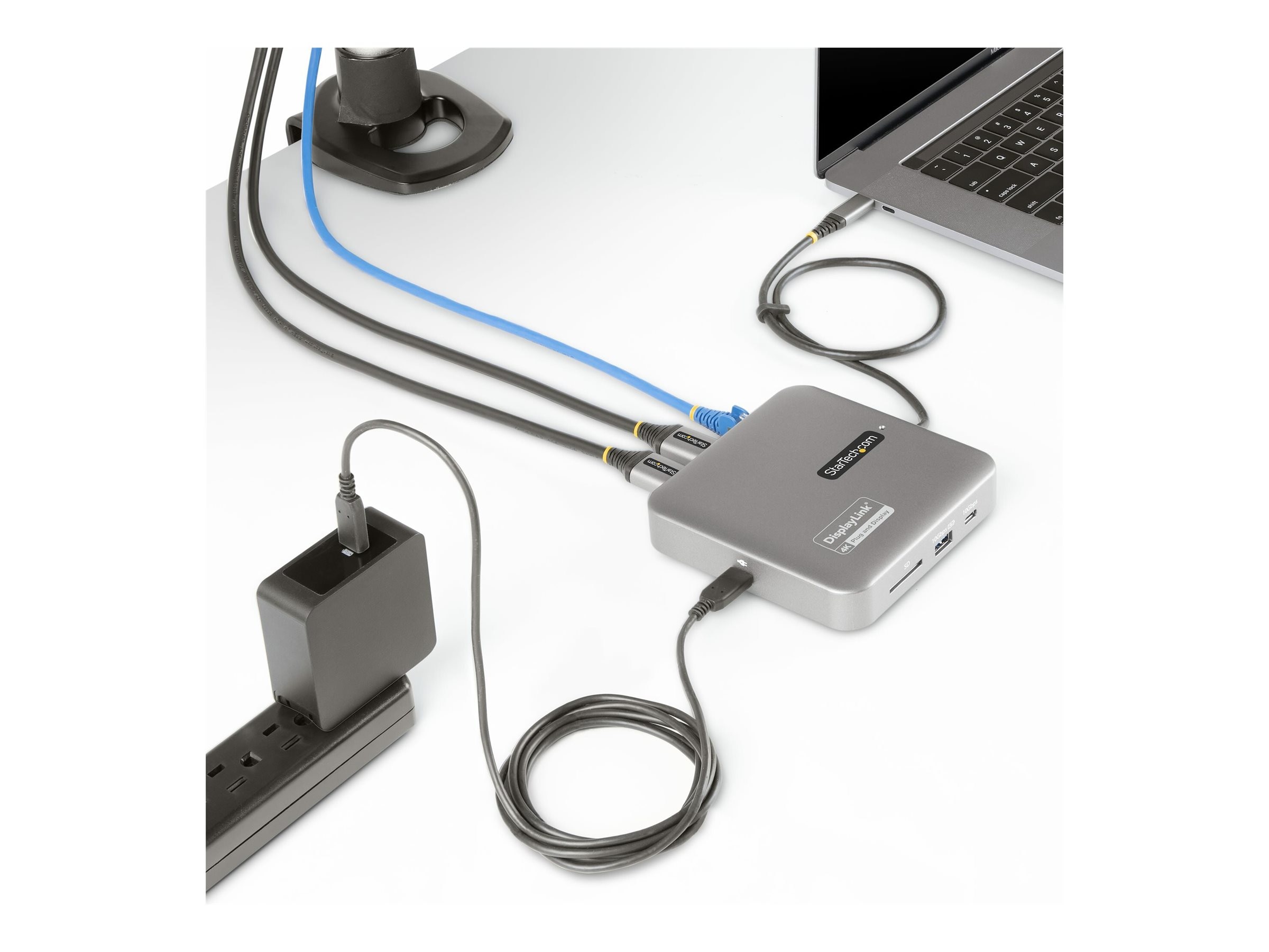 StarTech.com USB-C Dual 4K HDMI 2.0B 2x 10Gbps USB Hub Multiport (102B-USBC- MULTIPORT)