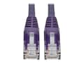 Tripp Lite Cat6 Gigabit Snagless Molded UTP Patch Cable, Purple, 20ft , N201-020-PU, 33892666, Cables Tripp Lite Cat6 Gigabit Snagless Molded UTP Patch Cable, Purple, 20ft , N201-020-PU, 33892666, Cables