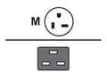 Juniper Networks AC Power Cord, North Amer. (NE , CBL-PTX-LA-US, 41128082, Power Cords