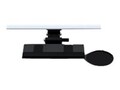 Humanscale 6G Keyboard System, 950 Board Clip, Mouse Tray, Black, 6G95081RF22, 33773376, Cart & Wall Station Accessories