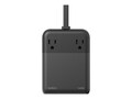 Belkin 2-Outlet 140W Charging Station w  1x USB-A + 3x USB-C and 5ft Straight Plug Power Cord - Black, SRZ003TT5                     , 42077821, Charging Stations
