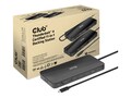 Club 3D THUDERBOLT 4 CERTIFIED 11 IN 1 DOCK 40GB S DATA 2X4K60HZ + MORE, CSV-1581, 41613457, Docking Stations & Port Replicators