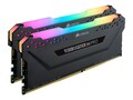 Corsair VENGEANCE RGB PRO 32GB PC4-28800 288-pin DDR4 SDRAM DIMM Kit, CMW32GX4M2Z3600C18, 41456836, Service Center Parts