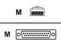 Perle RJ-45 (F) to DB25 (M) DTE Crossover Adapter, 8-Pack, 04031250, 8323509, Adapters & Port Converters