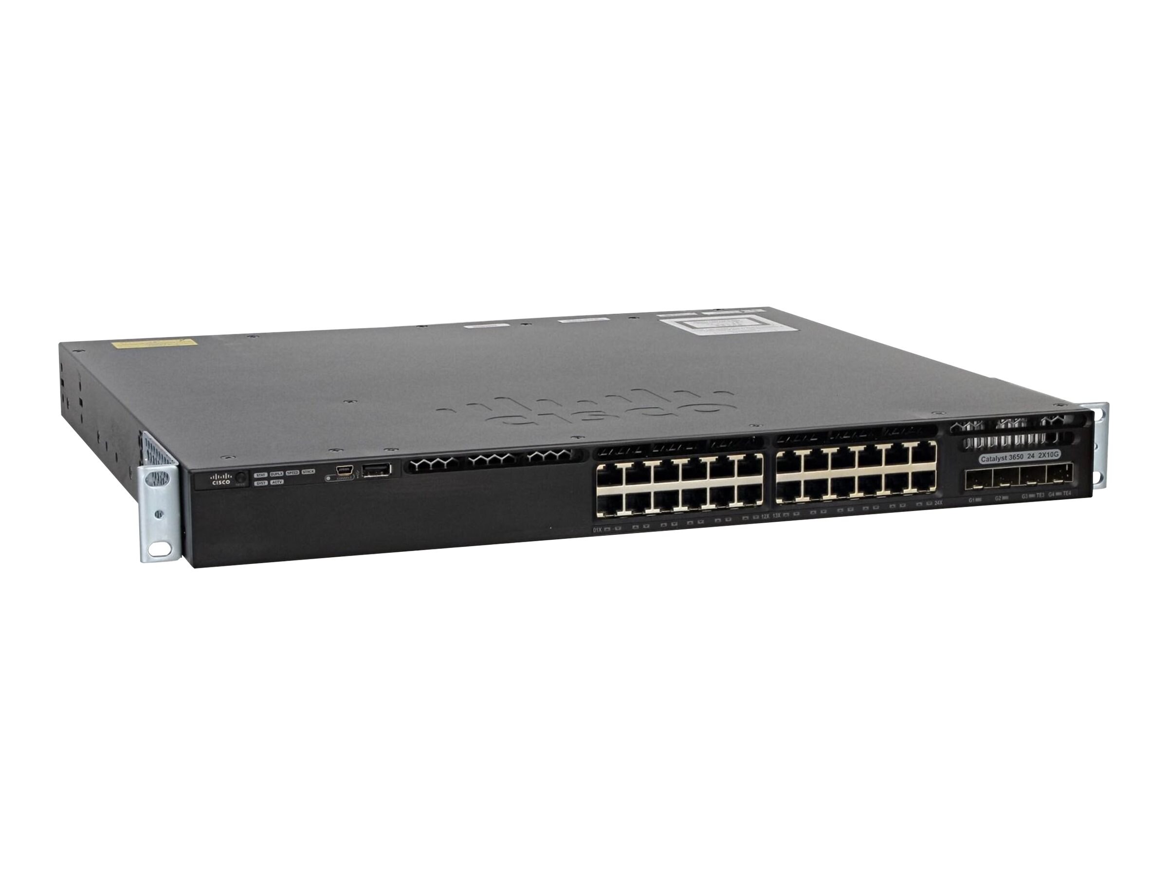 Buy Cisco Catalyst 3650 1U RM L3 Managed Switch 4GB RAM 2GB Flash