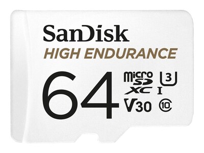 SanDisk High Endurance microSD 64GB, SDSQQNR-064G-GN6IA, 42103716, Memory - Flash SanDisk High Endurance microSD 64GB, SDSQQNR-064G-GN6IA, 42103716, Memory - Flash