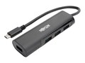 Tripp Lite 4-Port USB 3.1 Hub, (1) USB-C to (4) USB-A Ports, Black, U460-004-4AB, 35128098, USB & Firewire Hubs