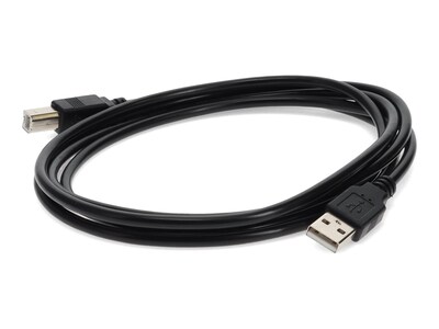 AddOn USB 2.0 Type A to USB 2.0 Type B M M Cable, Black, 3ft, USBEXTAB3, 32701485, Cables