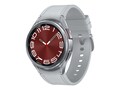 Samsung Watch6 Classic, BT, 43mm, Silver, SM-R950NZSAXAA, 41708565, Wearable Technology