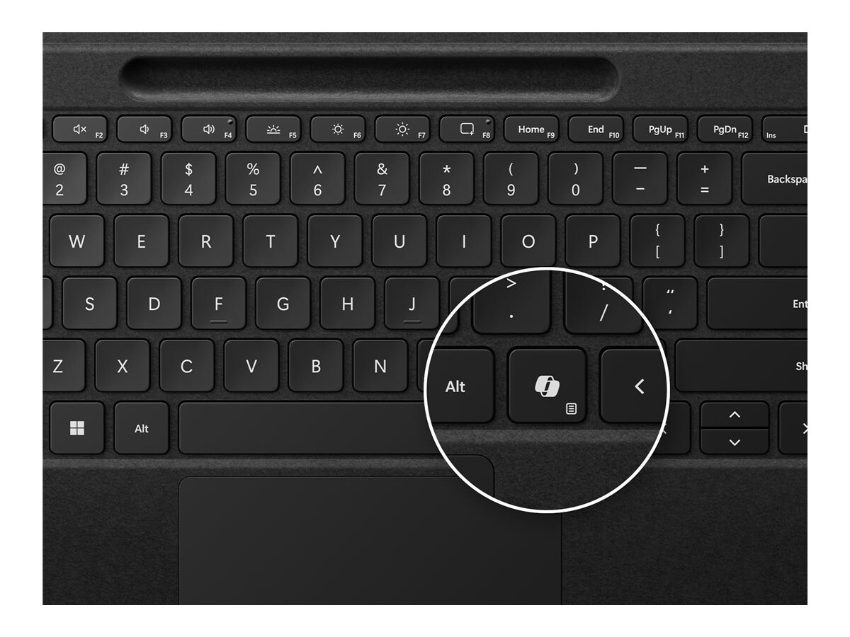 Microsoft Surface Pro Flex Keyboard, Black (ZRA-00001 )