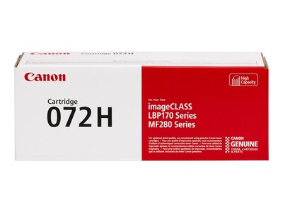Canon Black 072 High Capacity Toner Cartridge, 5648C001                      , 41843760, Toner and Imaging Components - OEM