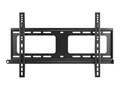 Atdec Large Range Fixed Angle Wall Mount for displays up to 176lbs - Black, AD-WF-8060, 41707283, Stands & Mounts - Digital Signage & TVs
