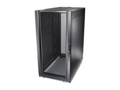 APC Scratch & Dent NetShelter SX 24U Server Rack Enclosure, Shock Packaging, 1200mmHx600mmWx1070mmD, 1250 lbs - Black, AR3104SP1X963                 , 41813318, Racks & Cabinets