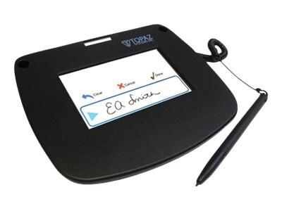 Topaz Scratch & Dent Scratch & Dent Siglite Color 4.3 Virtual Serial Backlit w  Software, T-LBK43LC-BSB-R               , 42058037, Signature Capture Devices