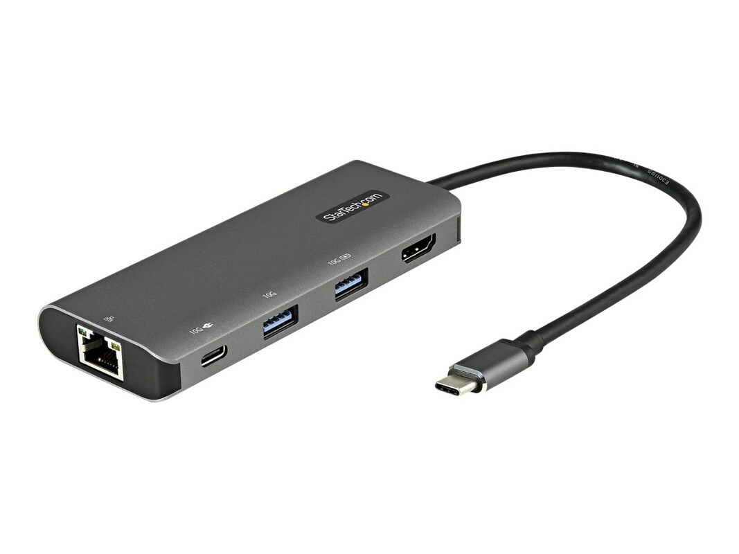 StarTech.com 10Gbps 3.1 2 USB C Multiport Adapter Mini (DKT31CHPDL)