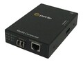 Perle S-1110-S2LC10 Media Converter 10 100 1000-1000B-LX 10K 1310NM 2LC, 05050624, 12730511, Network Transceivers