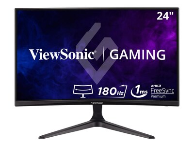 ViewSonic 23.6 VX2418C Full HD LED-LCD Curved Monitor, VX2418C, 41483284, Monitors