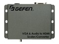 Gefen VGA to HDMI Scaler Converter with Audio, EXT-VGAA-HD-SC, 18743814, Scan Converters