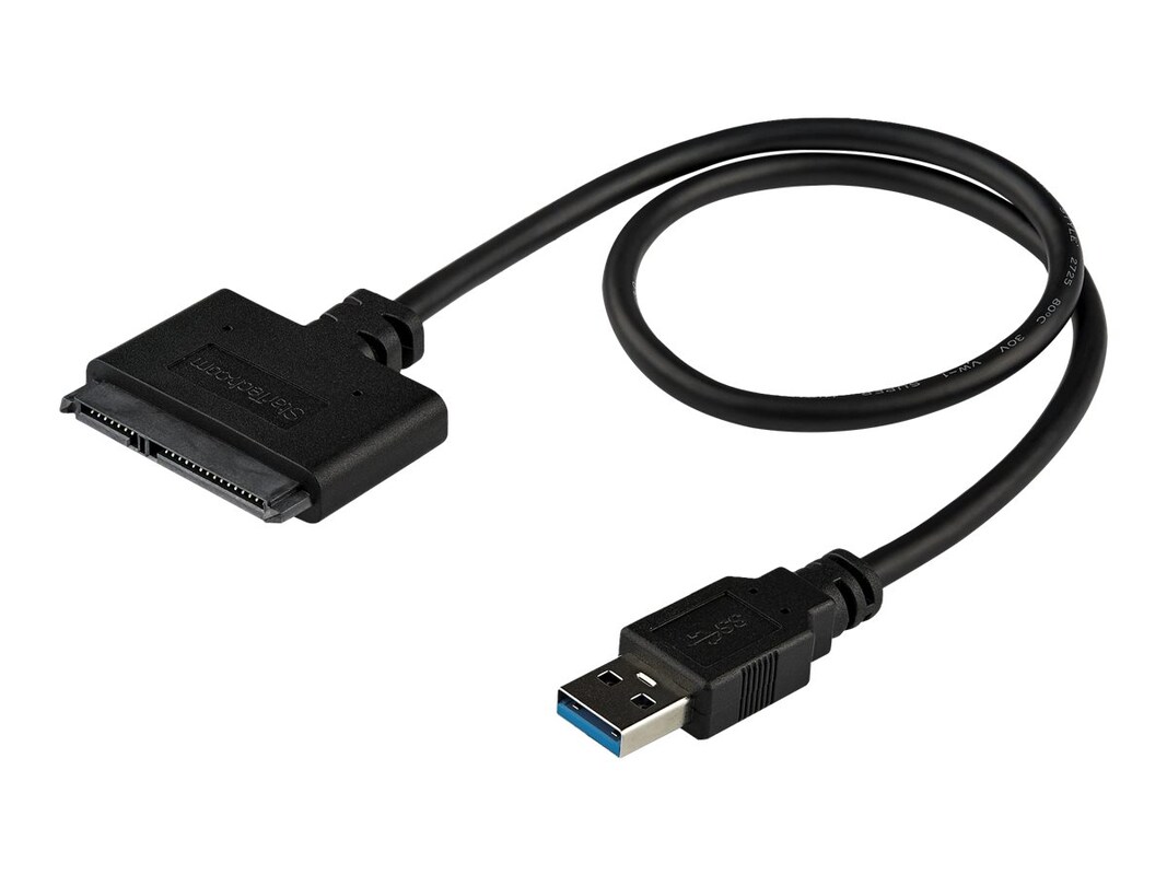 StarTech.com USB 3.0 to SATA HDD SSD Adapter Cable (USB3S2SAT3CB)