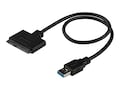 StarTech.com USB 3.0 to 2.5” SATA III 2.5 HDD SSD Adapter Cable with UASP, USB3S2SAT3CB, 16662746, Adapters & Port Converters