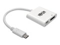 Tripp Lite Thunderbolt 3 USB 3.1 Type-C to DisplayPort 4Kx2K, PD Charging, 6, U444-06N-DP-C, 34364558, Adapters & Port Converters