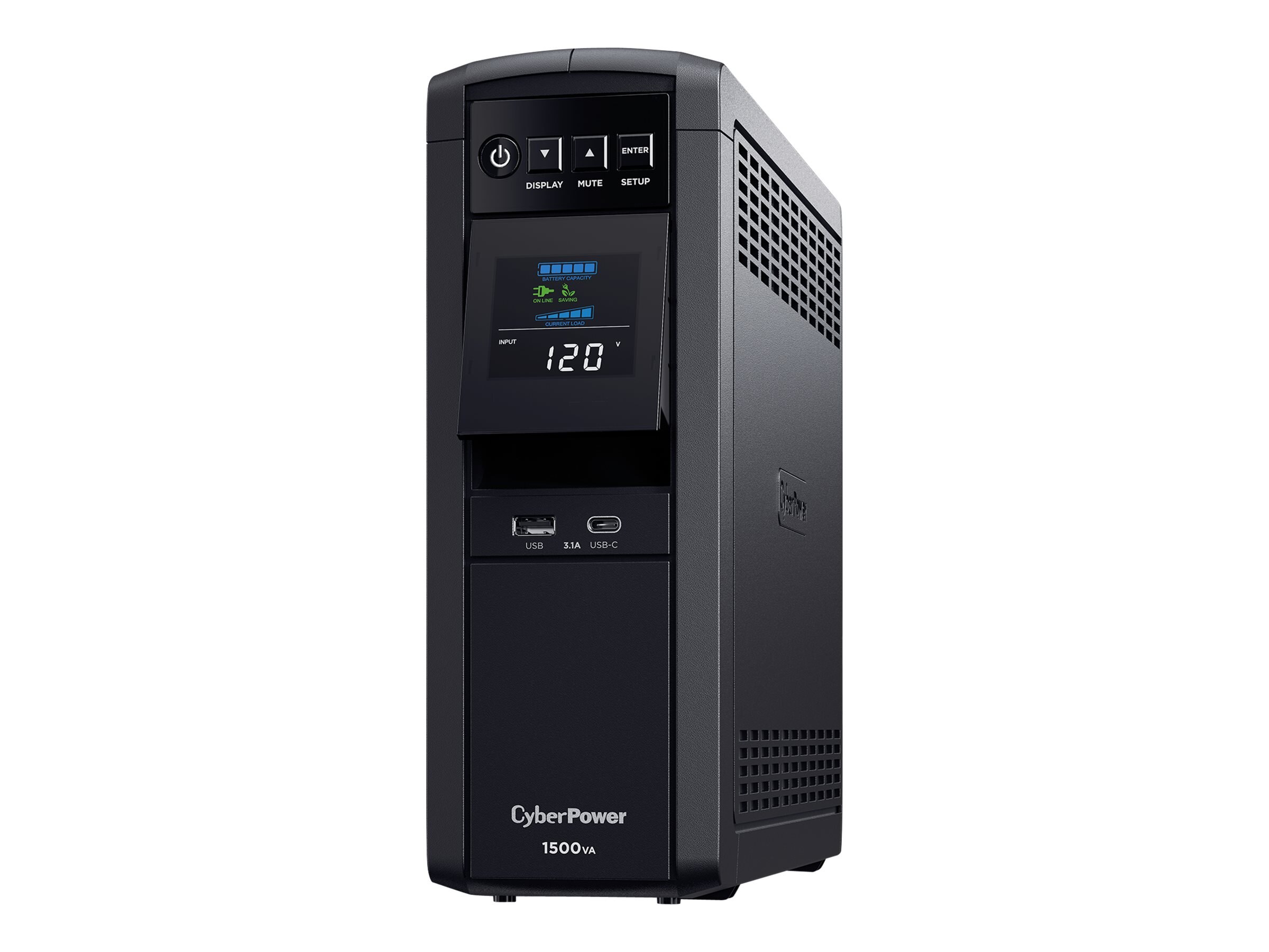 Cyberpower cp1500pfclcd ups 1500va 900w pfc compatible pure sine wave Cyberpower 1500va 900w Pfc Compatible Pure Sine Wave Ups Cp1500pfclcd